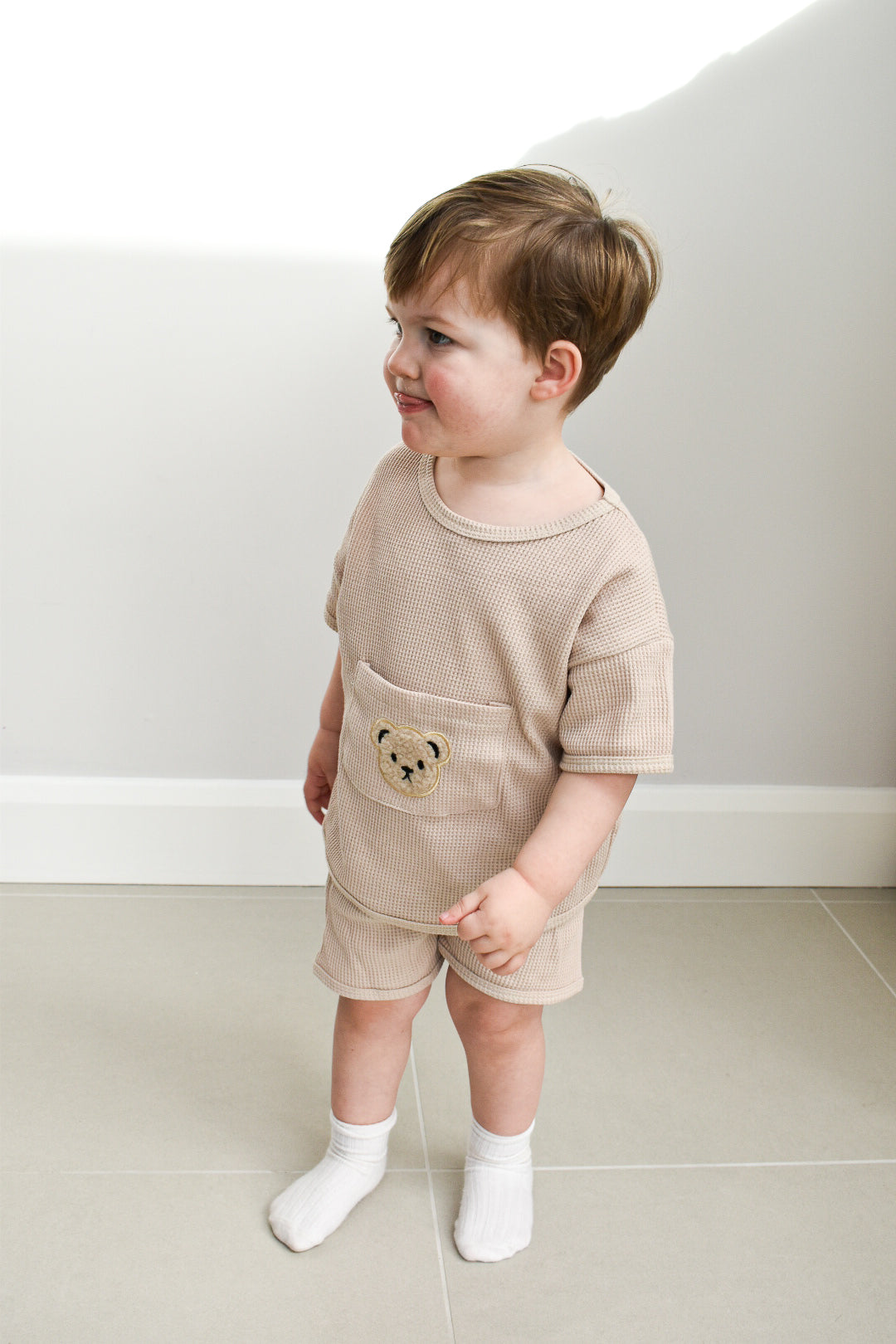 Teddy Bear Short Set
