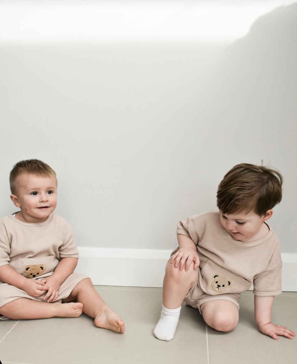 Teddy Bear Short Set